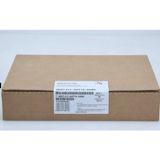 全新原装6ES7417-4HT14-0AB0 6ES7 417-4HT14-0AB0