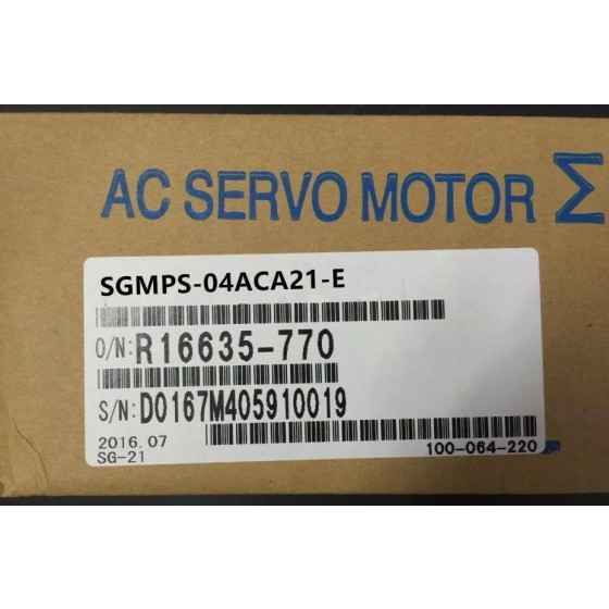 全新原装  SGMPS-04ACA21-E   伺服电机