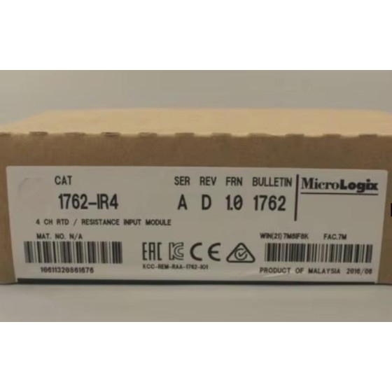 全新原装 1762-IR4 4点模块