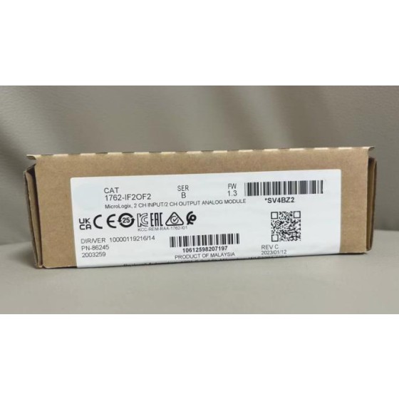 全新原装 1762-IF2OF2 4点模拟模块