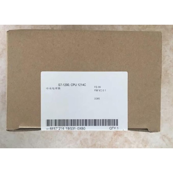 全新原装6ES7 214-1BG31-0XB0 6ES7214-1BG31-0XB0可编程控制器