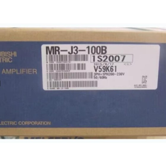 全新原装MR-J3-100B AC 伺服电机