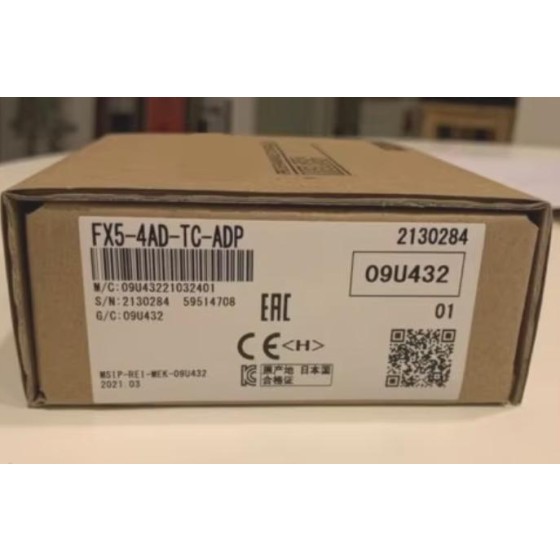 全新原装FX5-4AD-TC-ADP可编程控制器