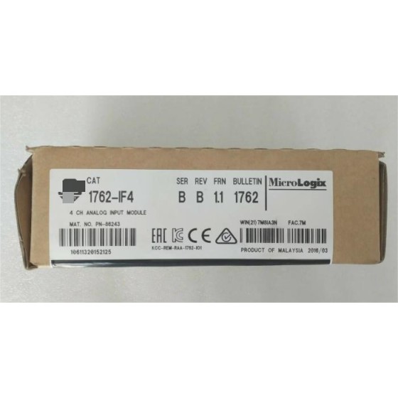 全新原装 1762-IF4 / B 模拟输入模块