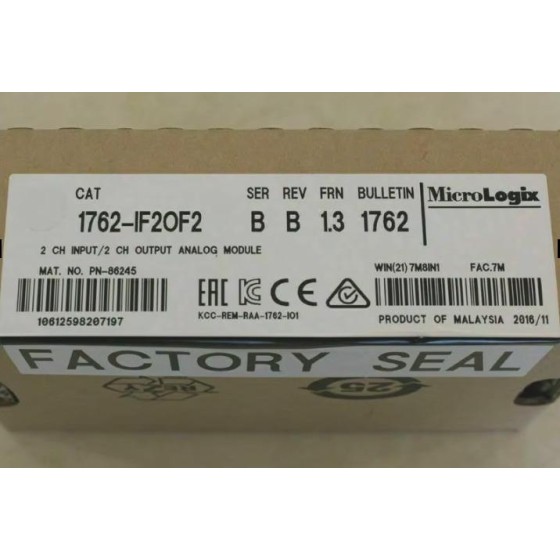 全新原装1762-IF2OF2 / B4点模拟模块