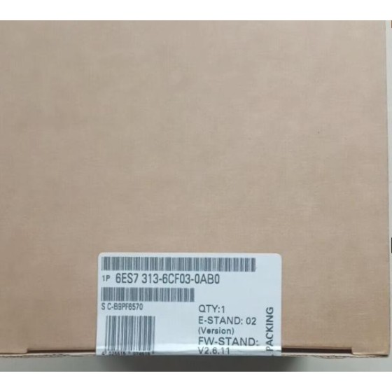全新原装6ES7313-6CF03-0AB0 6ES7 313-6CF03-0AB0 可编程控制器