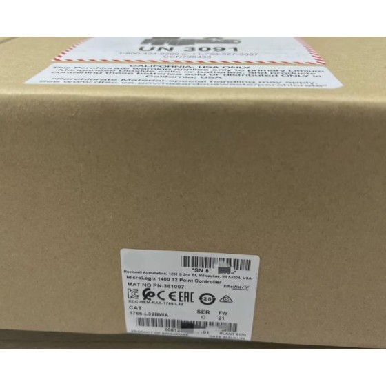全新原装1766-L32BWA SER C 32点控制器
