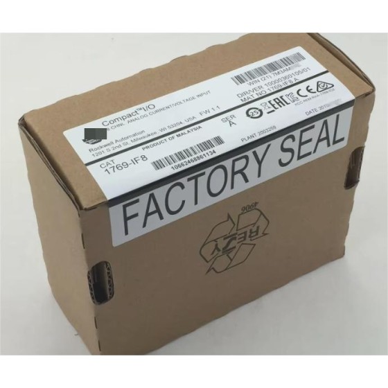 全新原装 1769-IF8 Ser A 可编程控制器