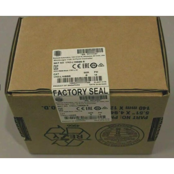 全新原装 1763-L16BBB SER B 16点控制器
