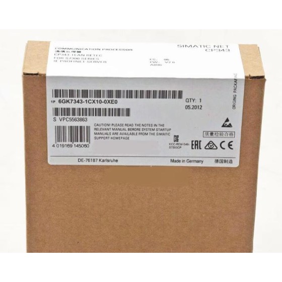 全新原装 6GK7343-1CX10-0XE0 6GK7 343-1CX10-0XE0 可编程控制器