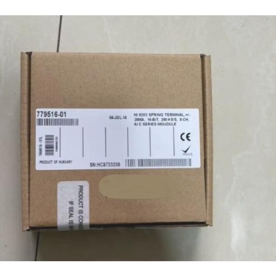 全新原装 NI 9203 779516-01 8 通道模拟电流输入模块