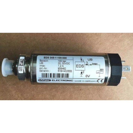 全新原装 HYDAC EDS345-1-100-000 压力传感器