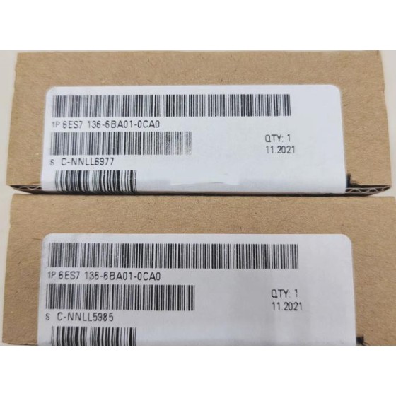 全新原装 6ES7136-6BA01-0CA0 6ES7 136-6BA01-0CA0 可编程控制器