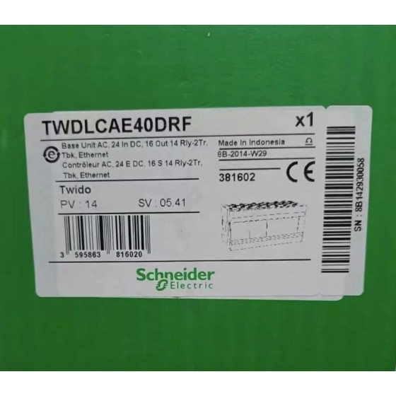 全新原装 TWDLCAE40DRF 可编程控制器