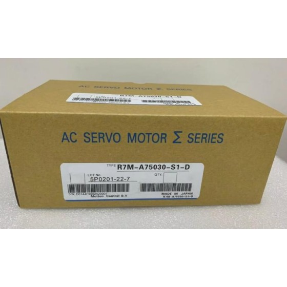 全新原装 R7M-A75030-S1-D 伺服电机