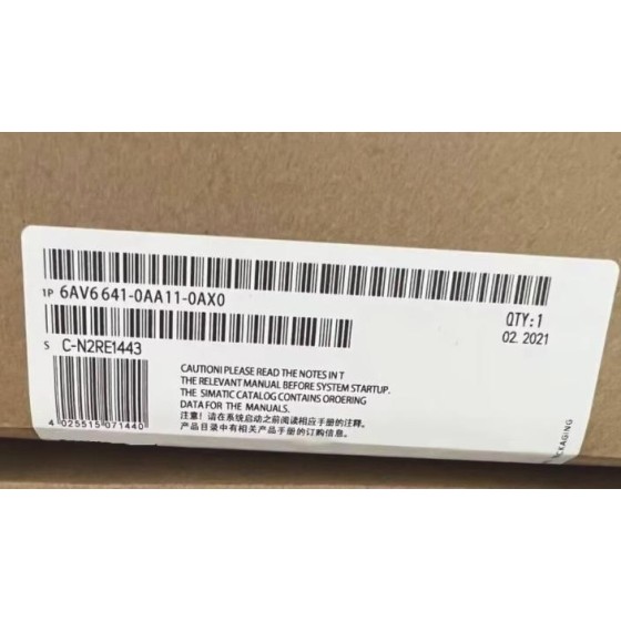 全新原装 6AV6641-0AA11-0AX0 6AV6 641-0AA11-0AX0 可视界面
