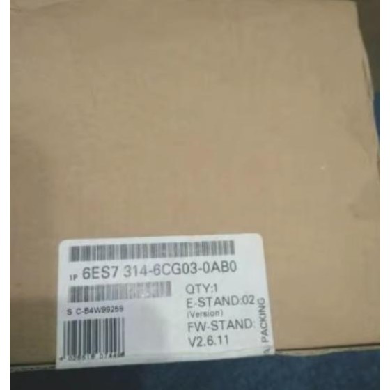 全新原装 6ES7 314-6CG03-0AB0 6ES7314-6CG03-0AB0 可编程控制器