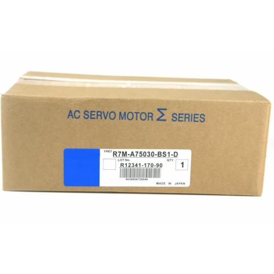 全新原装 R7M-A75030-BS1-D 伺服电机