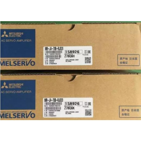 全新原装 MR-J4-70B-RJ020 伺服电机