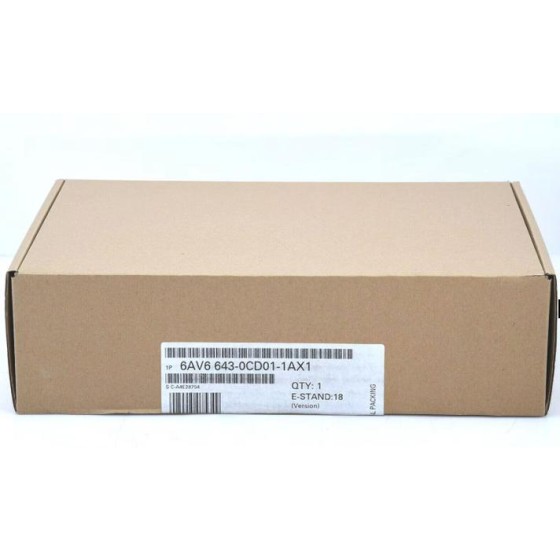 全新原装 6AV6643-0CD01-1AX1 6AV6 643-0CD01-1AX1 可视界面