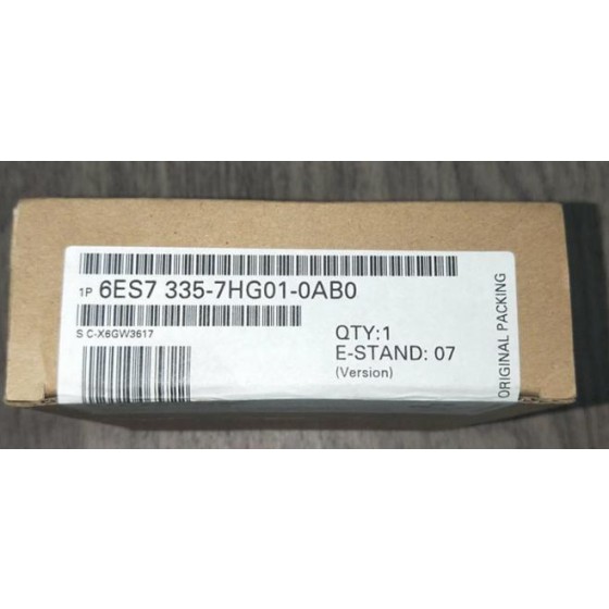 全新原装 6ES7335-7HG01-0AB0 6ES7 335-7HG01-0AB0可编程控制器