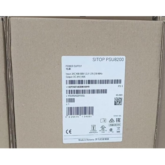 全新原装 6EP3437-8SB00-0AY0 电力供应