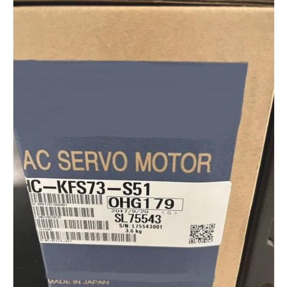 全新原装 HC-KFS73-S51 HCKFS73S51 伺服电机