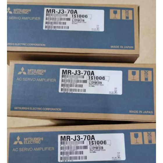 全新原装  MR-J3-70A  伺服电机