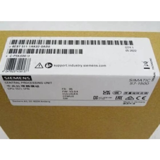 全新原装 6ES7511-1AK02-0AB0 6ES7 511-1AK02-0AB0 可编程控制器