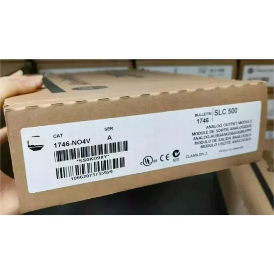 全新原装 1746-NO4V SER A SLC 500 PLC 模拟输出模块
