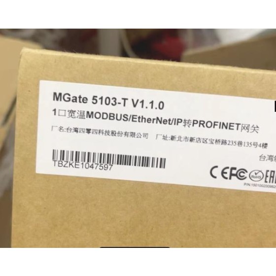 全新原装 MOXA MGate 5103 1-port  RTU/ASCII/TCP/以太网/ ip 网关