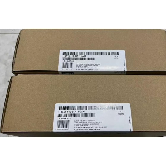 全新原装 6AV6 640-0CA11-0AX1 6AV6640-0CA11-0AX1 SIMATIC 可视界面